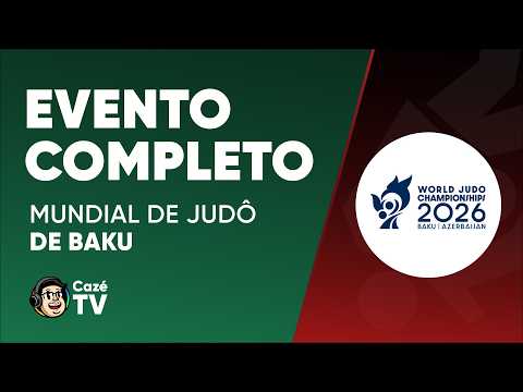 JUDÔ: TIME BRASIL NO MUNDIAL DE BAKU 2026 | FINAIS | 6º DIA