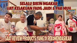 KELAKUAN FADIL JAIDI & PAK MUH SELALU BIKIN NGAKAK SAAT REVIEW PRODUK FAVORIT YANG DI REKOMENDASIKAN