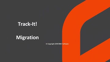 Track-It! 2018 - Migration Tool