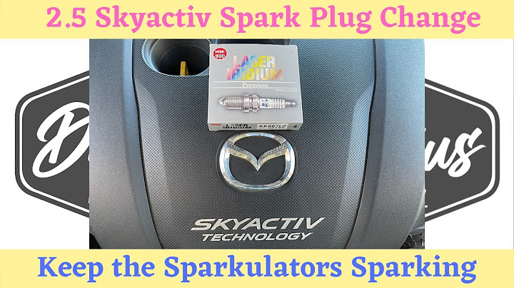 Mazda cx 5 spark plug replacement