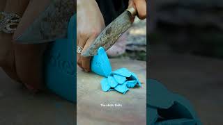 Survival Skill:- Smart idea and USEFUL with soap #bushcraft #survival #outdoors #campfire