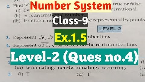 R D Sharma class 9 number system Ex 1.5(Level-2) Ques no.4 solution