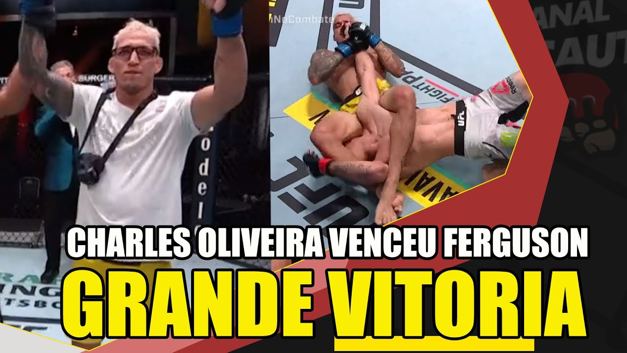 CHARLES OLIVEIRA VENCEU TONY FERGUSON E FICA PERTO DO CINTURÃO ( RESULTADOS UFC 256)