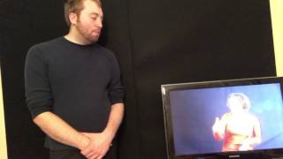 ASL-EN Interpreting "The Dummy" (SLNG 2302, Collin College)