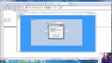 Tutorial membuat data diri sederhana mengunakan delphi 7  by cece stikom uyelindo kupang