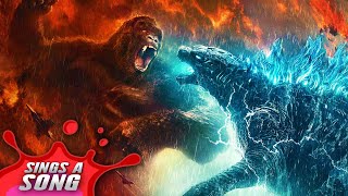 Godzilla VS Kong Rap Battle ReUpload (Godzilla VS Kong Movie Parody)