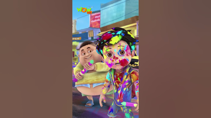 Nakli Rang | Holi Special Vir The Robot Boy | Youtube Shorts Video | 280 | Wow Kidz #shorts