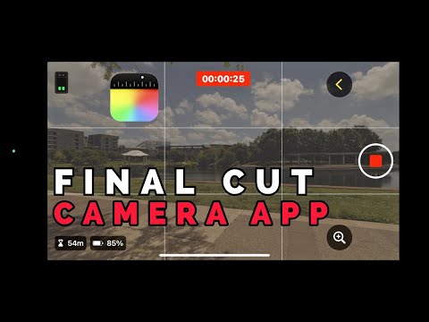 How To Use Apple's FINAL CUT CAMERA App - YouTube