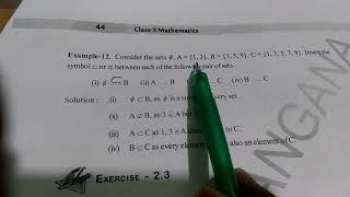 Equal Sets example-12-pgno 44