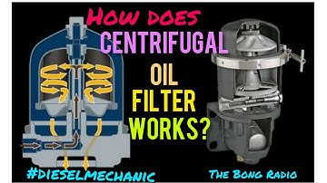 Centrifugal oil filter for ITI Mechanic Diesel. #mechanic #dieselmechanic