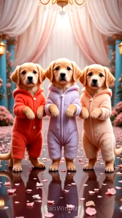 Funny puppies crezy dance💃😃| #cutepuppy #funnyvideo #dog #viraldance #dogshorts #trending #553