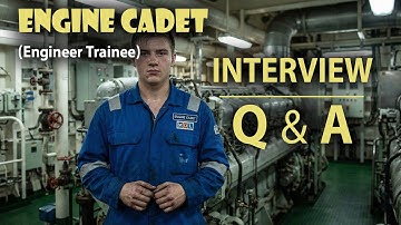 Seafarer | Engine Cadet or Engineer Trainee | Maritime Interview Questions and Answers