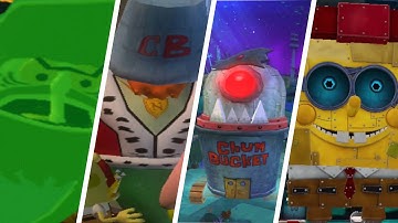 Evolution Of Final Bosses in SpongeBob 3D Games (2002 - 2020)