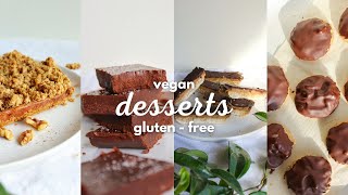vegan and glutenfree desserts! ( simple & minimal ingredients )