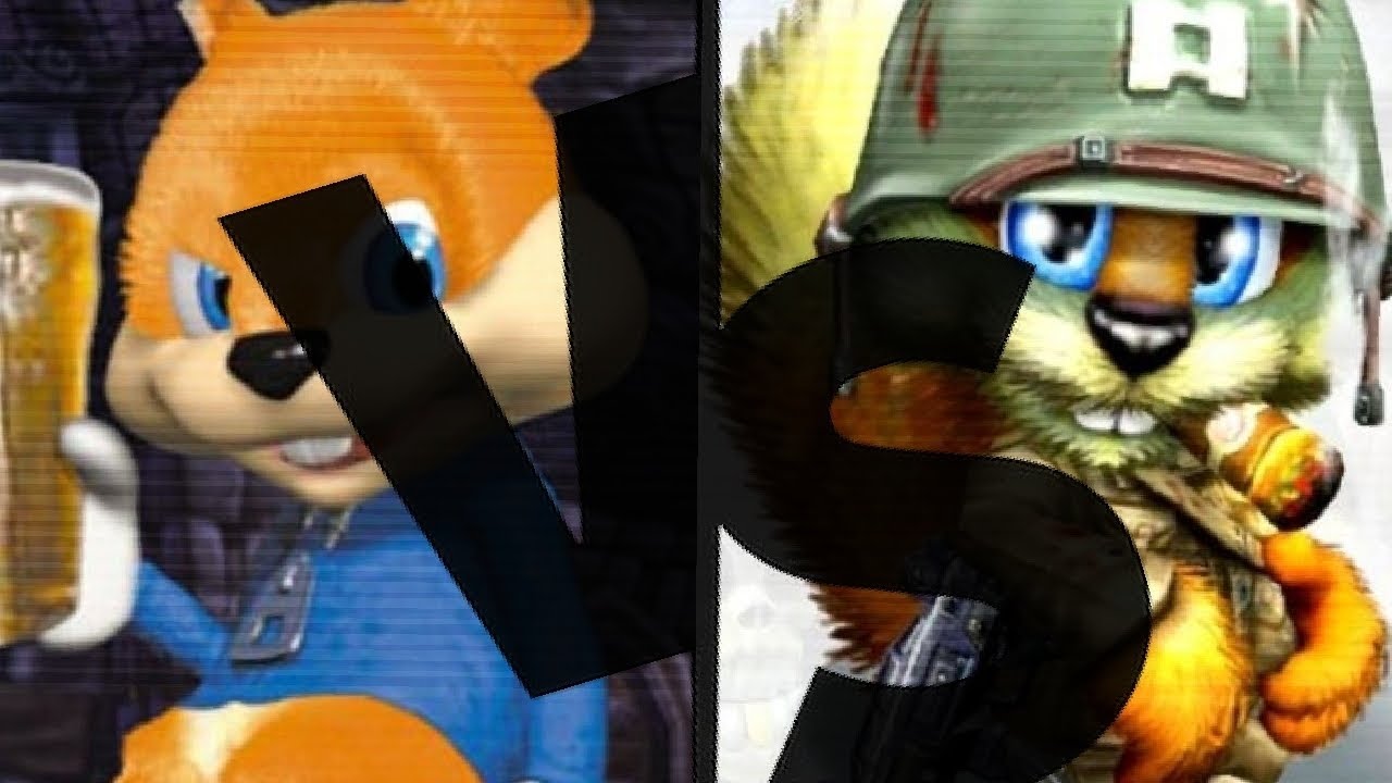Conker's Bad Fur Day vs Conker Live and Reloaded \LexerGM/ - YouTube