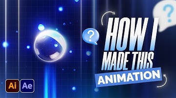 How I Made This Glass Ball Animation in Aftereffects (Process Breakdown)