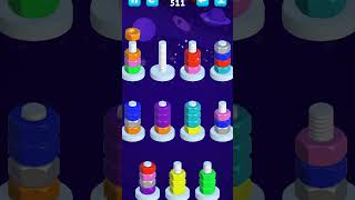 #nutsort #levelcomplete 511 #gaming #games