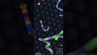 Insane Multiplayer Battles in Slither.io shorts