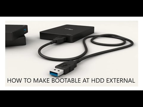 Video: Hoe Maak Je Een Externe Hdd Opstartbaar