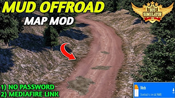 Map Mod Bussid 3.7 - New Mud Offroad v2 map Mod For Bus Simulator Indonesia।Bussid Mod Map।Bussid