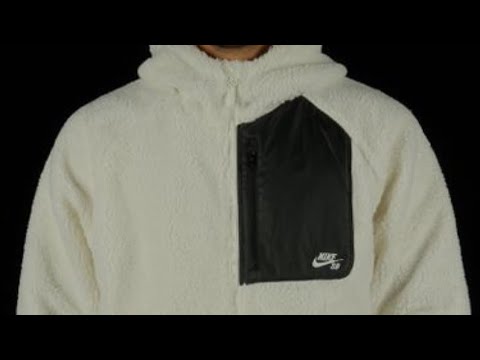 SB Men's Fleece Sherpa like Hoodie White(Review) - YouTube