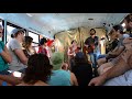 Burning Hell sing a long on the Golden Bus at SappyFest 2017