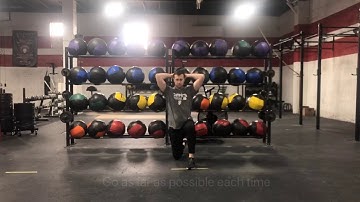 Kneeling T Spine Rotation with Lateral Flexion | Big League Performance and Rehab