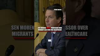 Sen Moreno GRILLS professor over free migrant healthcare #shorts #us #news #politics #immigration