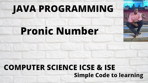 Java Program To Check  Whether A Number Is A Pronic Number Or Heteromecic Number Or Not