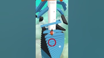 Stackball 🏀 gameplay 3D game 🎮 stack ball #gaming #basketballshorts