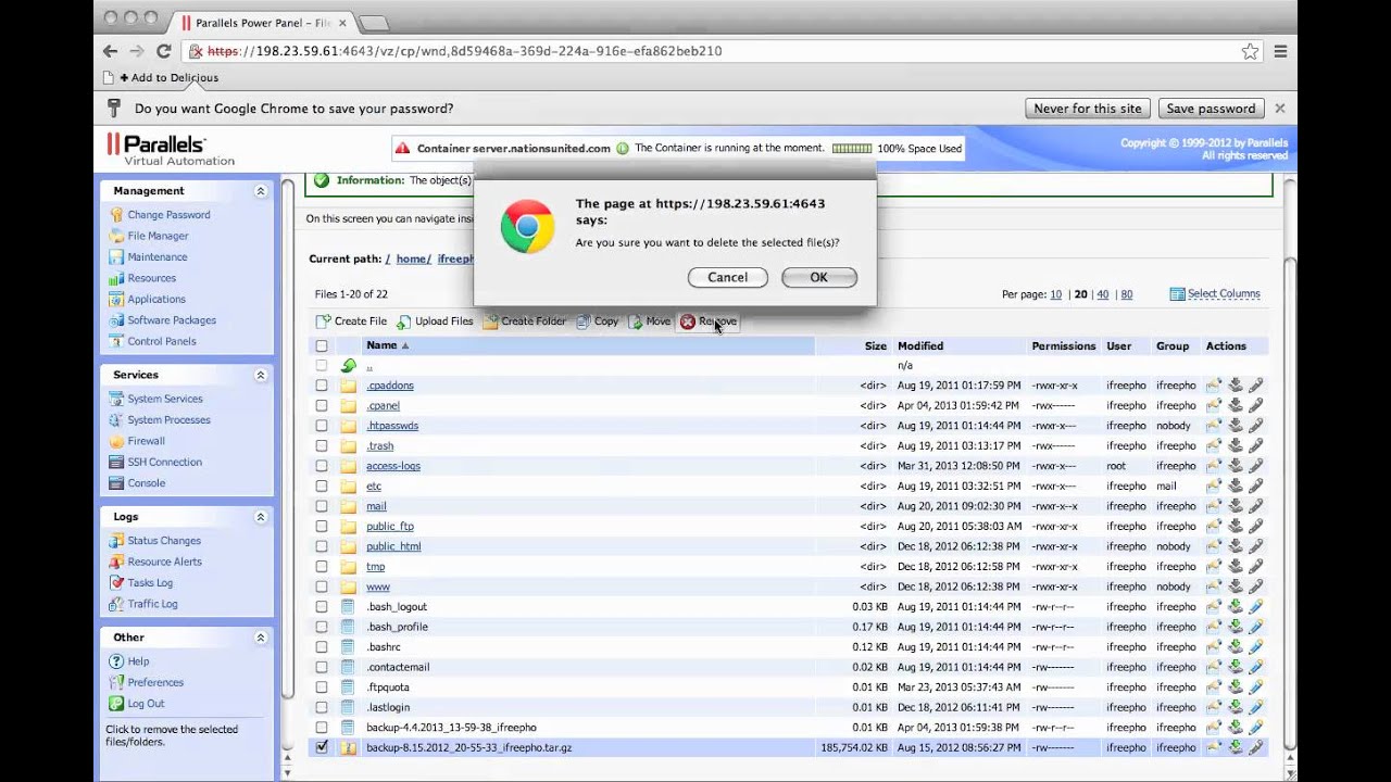 whm ftp disk full whm ftp disk full