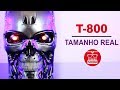 Impressão 3D T-800 O exterminador do futuro destino sombrio (DIY)