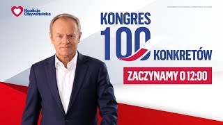 Donald Tusk: Kongres 100 konkretów, Tarnów, 9.09.2023