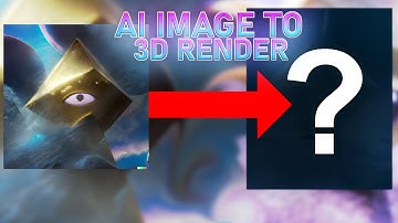 HOW to recreate a AI Images to 3D Renders with Cinema4D and Octane