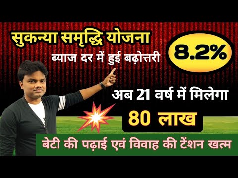सुकन्या समृद्धि योजना। नया बदलाव। ब्याज दर में बढ़ोत्तरी हुई। Sukanya samriddhi Yojana l SSY Scheme