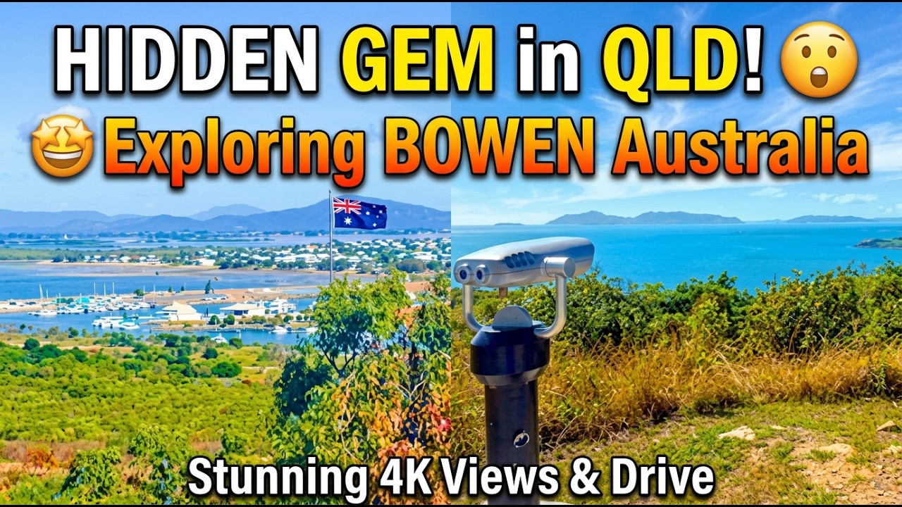 Is This Really BOWEN?! 🤯 JAW-DROPPING Whitsundays & Coral Sea Views | Queensland, Australia