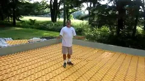 Underfloor radiant heat part 4