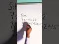 linear equations made easy #mathmath #mathstricks #video #basicproblems #mathswise