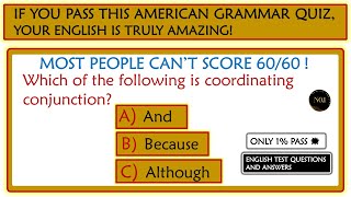 60 MCQs American Grammar l English Grammar for Competitive Exams | No.1 Quality English