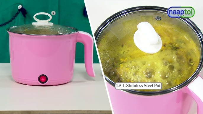 6.9 Electric Cooking Pot: Enjoy Double Deliciousness With - Temu