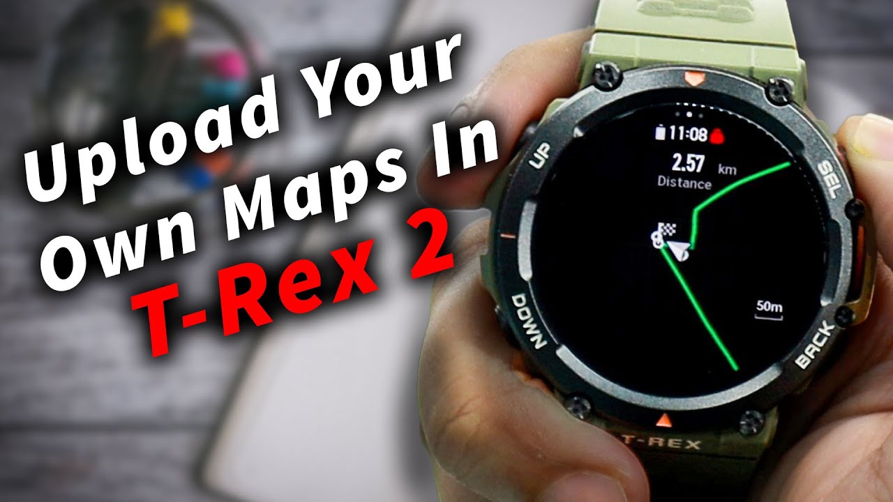 LATEST AMAZFIT T-REX 2 UPDATE INTRODUCES ROUTE IMPORT & REAL-TIME