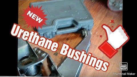 Replacing Trailing Arm Bushings with urethane