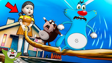 Roblox Oggy Playing Squid Game Season 3 Rope Jump With Jack