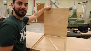 Wood Technology Final Project http://www.morrisville.edu Wood Technology Student Nick Perry shows us the dresser he made for his final project.