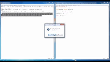 Python Programming   7 Lottery Generator