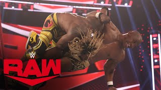 The Hurt Business vs. The New Day – Raw Tag Team Championship Match: Raw, Mar. 15, 2021