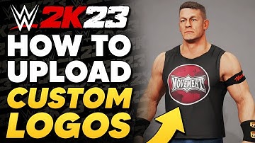 WWE 2K23: How To Upload Custom Images! (Tutorial)