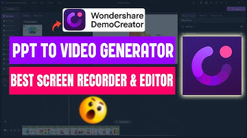 How to Convert PowerPoint to Stunning Video using Wondershare DemoCreator