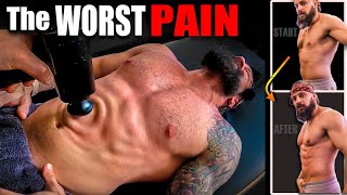 The WORST PAIN! Releasing TRAPPED CORE MUSCLES To Improve SIX PACK ABS Definition & Lower Belly Fat! screenshot 1