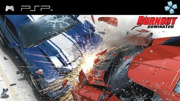 Burnout Dominator PSP - Gameplay on PPSSPP 1.11.3 [No Commentary]